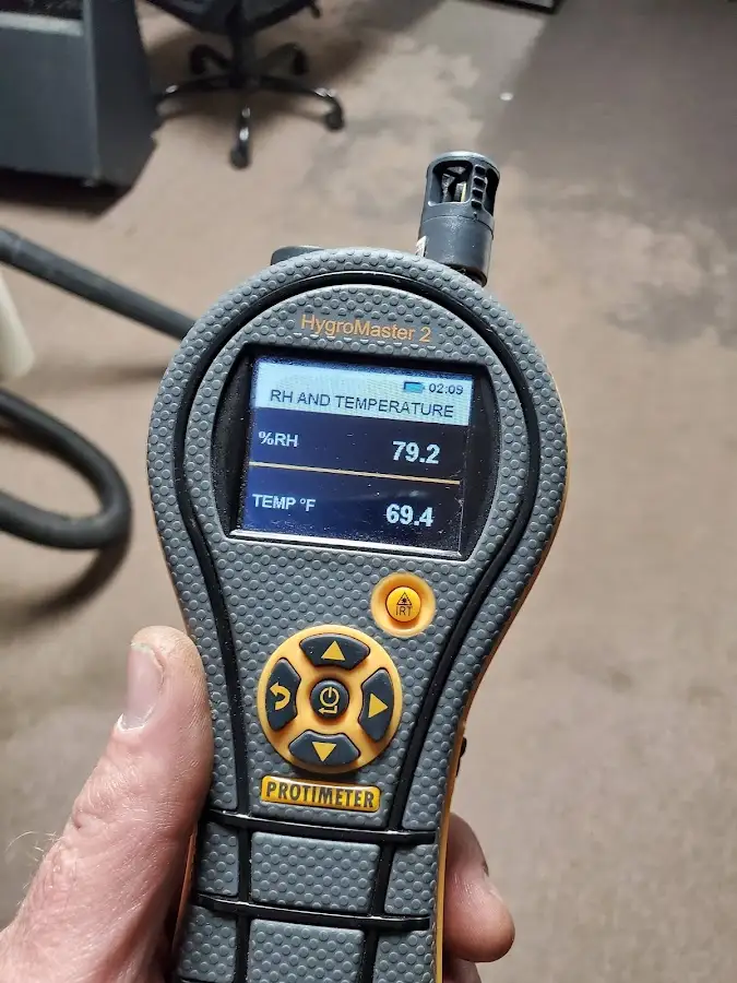 Moisture meter humidity assessment for Fire & Smoke Damage Restoration in Corning